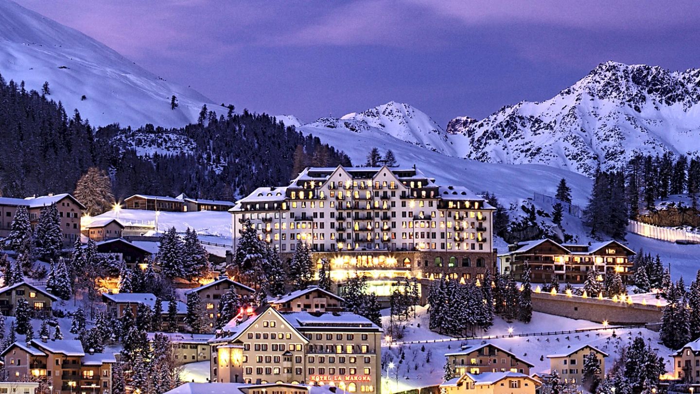 Exploring the slopes with the outdoor butler of St. Moritz