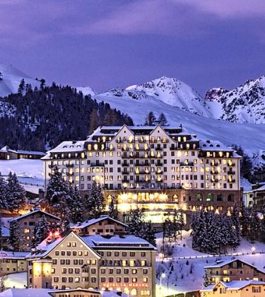 Exploring the slopes with the outdoor butler of St. Moritz