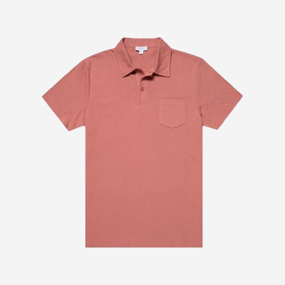 Dark Coral Riviera Polo Shirt