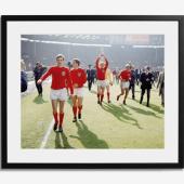 Bobby Moore, Martin Peters and Geoff Hurst, 1966