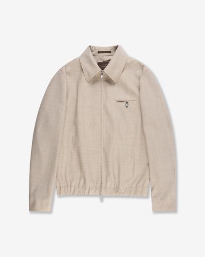 Wool fabric Primo bomber jacket