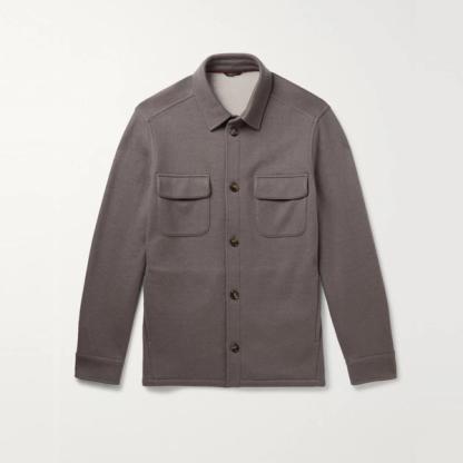 Loro Piana Cashmere-Blend overshirt