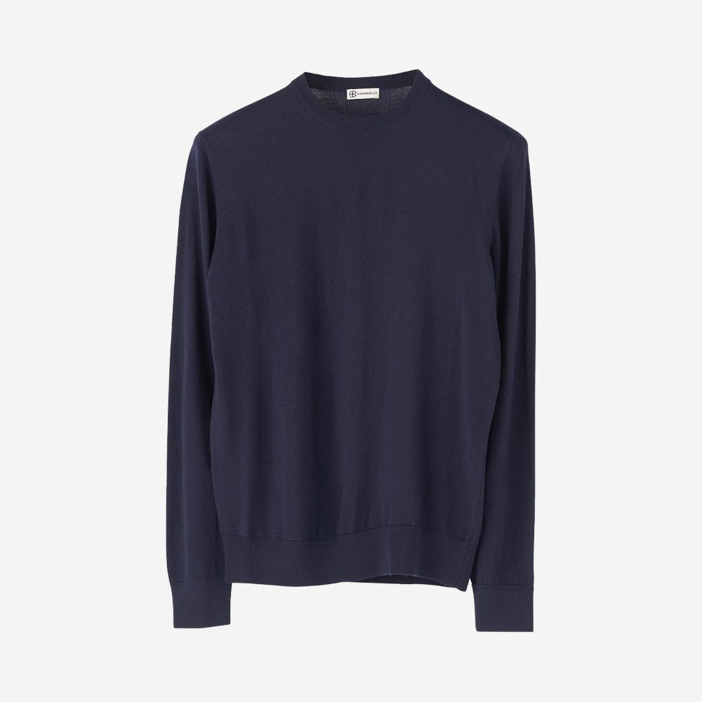 Connolly Navy Crew Neck