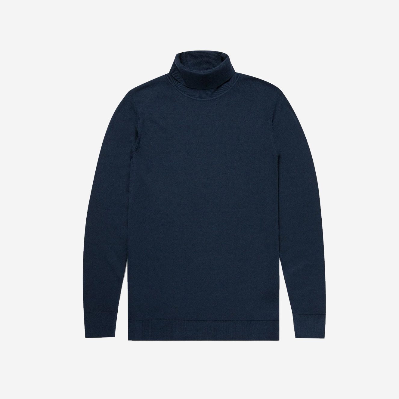 Sunspel Fine Merino Roll Neck