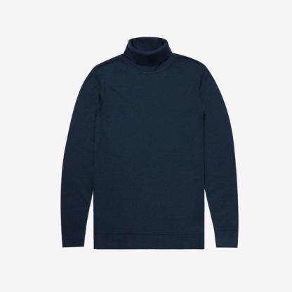 Sunspel Fine Merino Roll Neck