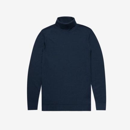 Sunspel Fine Merino Roll Neck