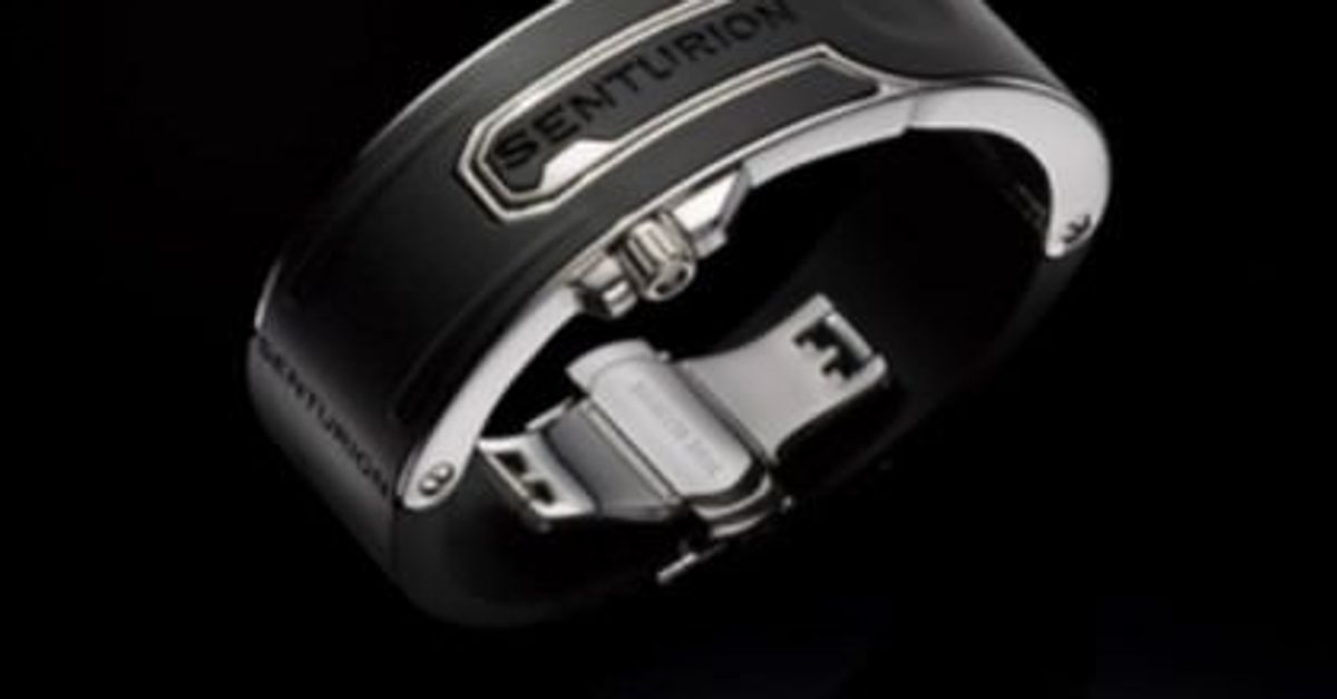 Senturion The Latest in Wearable-Tech: Senturion Bracelet | The Gentleman's Journal