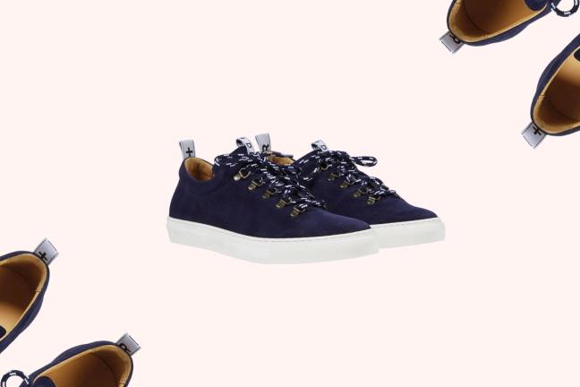 Duke + Dexter Drake Navy Hiker Sneakers
