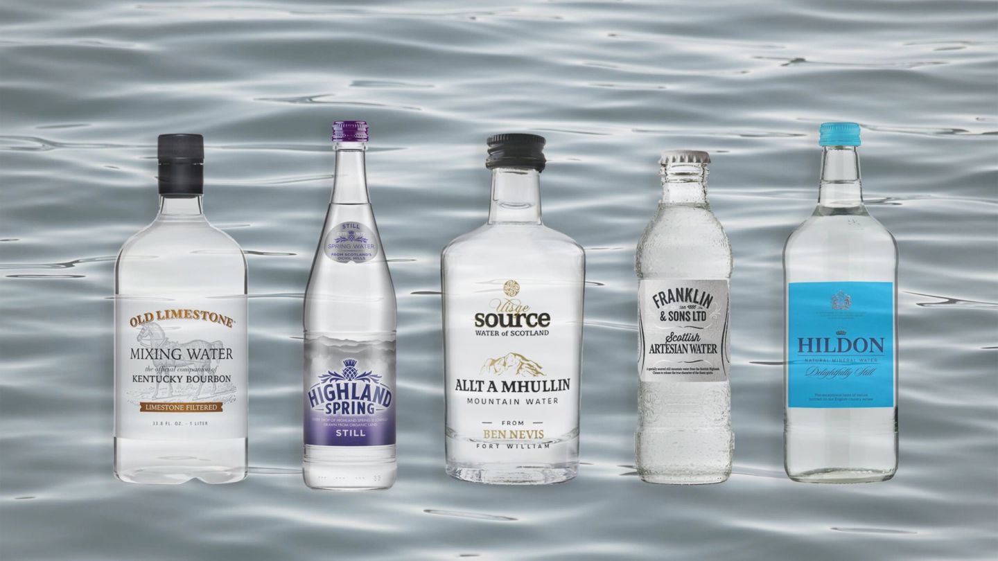 Why the water you add to your whisky matters — and the best to buy…