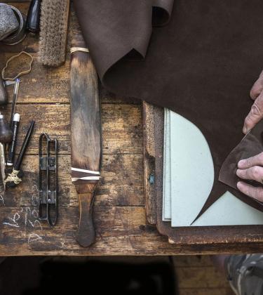 crockett and jones inside shoe making factory northampton