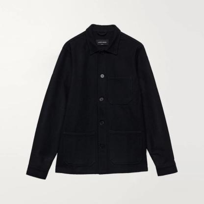 A Day’s March Cashmere Wool Overshirt