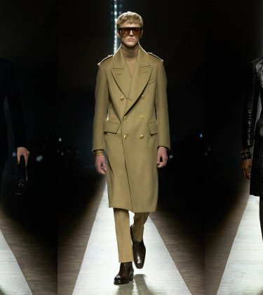 For Tom Ford Autumn/Winter 2024, Peter Hawkings went big on fit