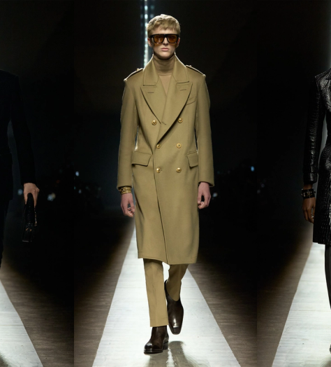 For Tom Ford Autumn/Winter 2024, Peter Hawkings went big on fit