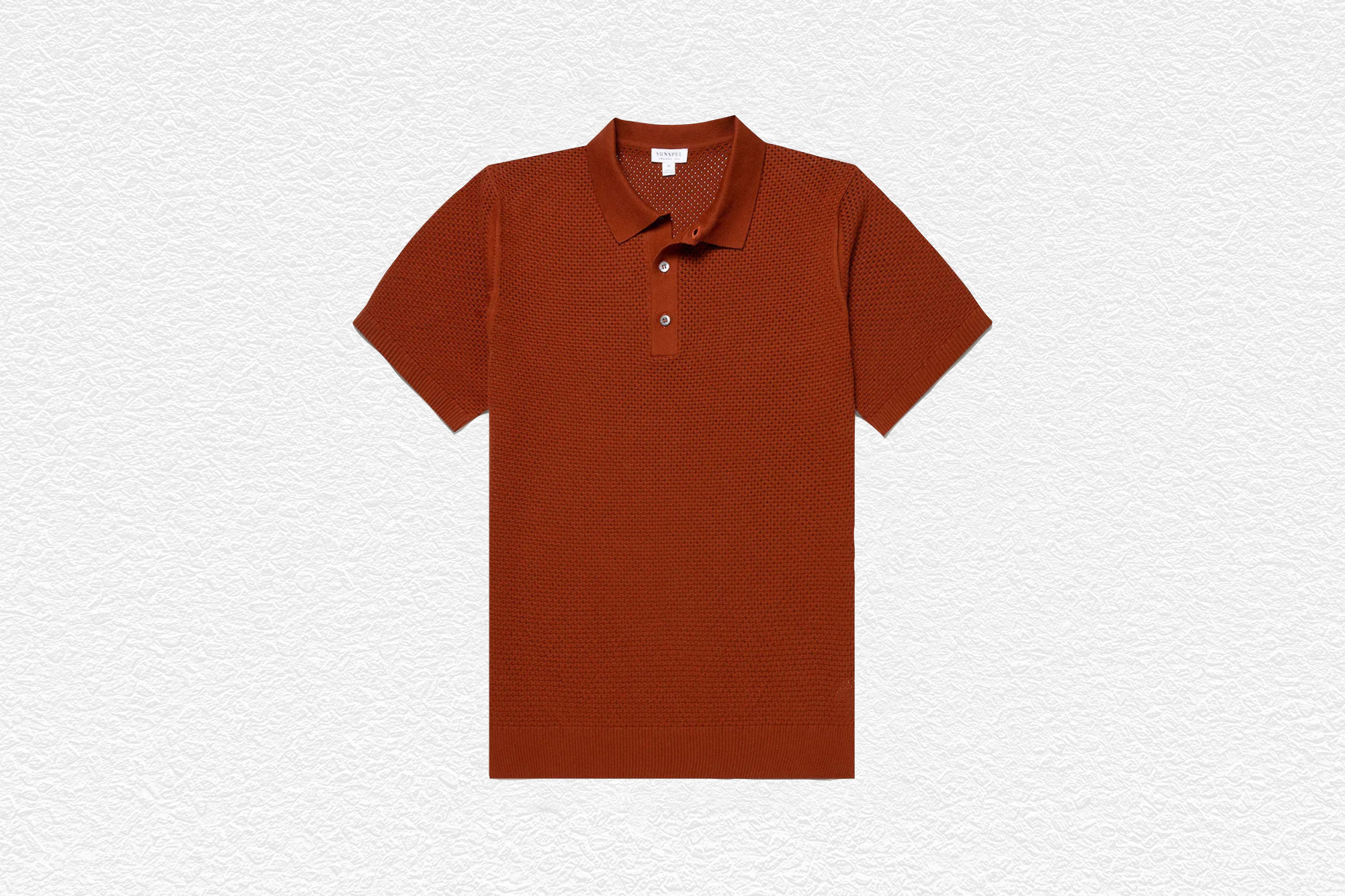 Cotton Mesh Polo