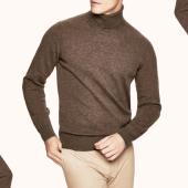 Hackett Cashmere Roll Neck Sweater
