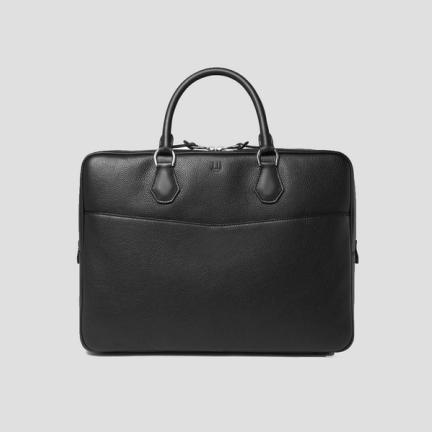 Dunhill Boston Full-Grain Leather Briefcase