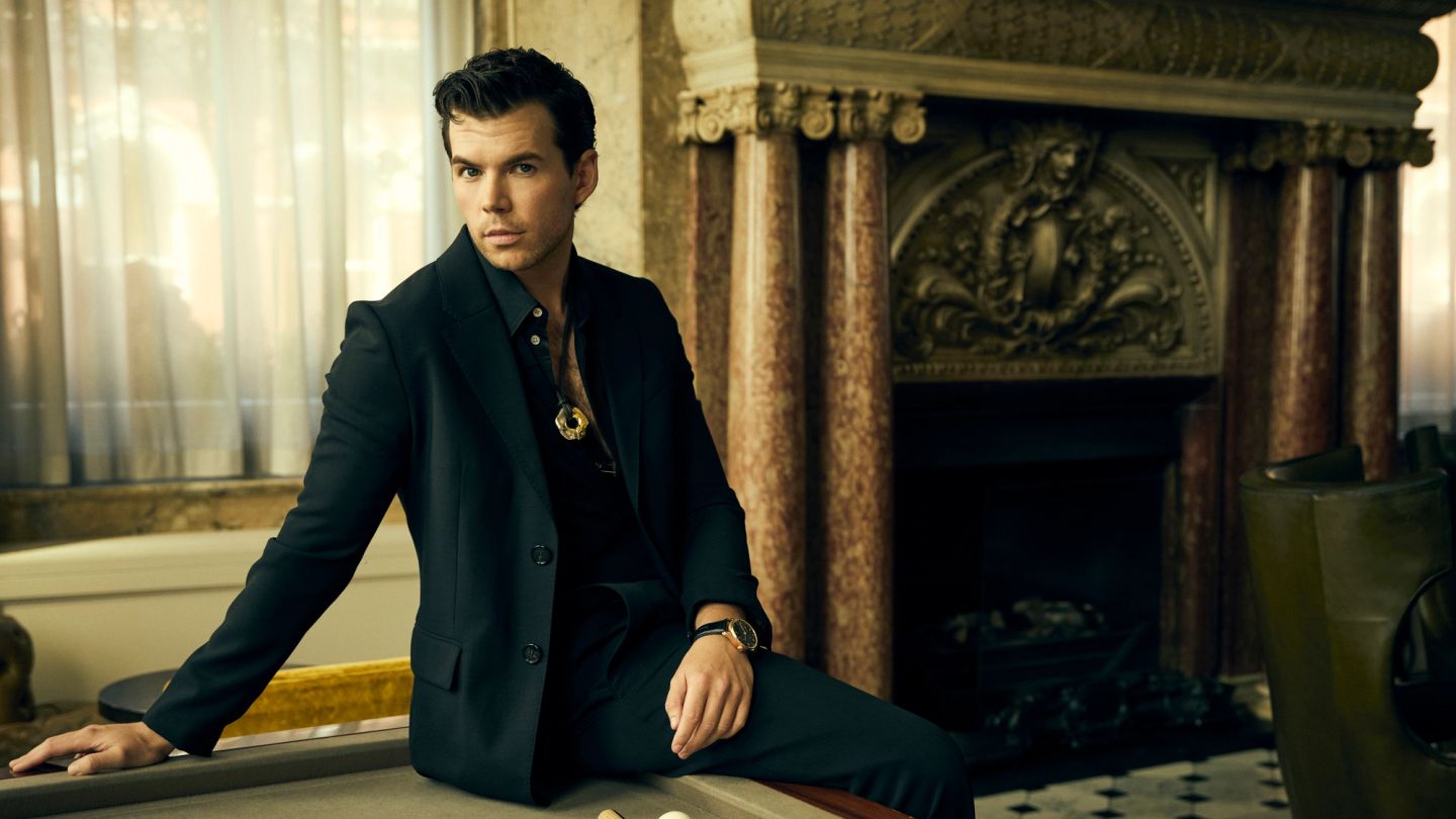 At his first BAFTAs, Luke Newton keeps his cool