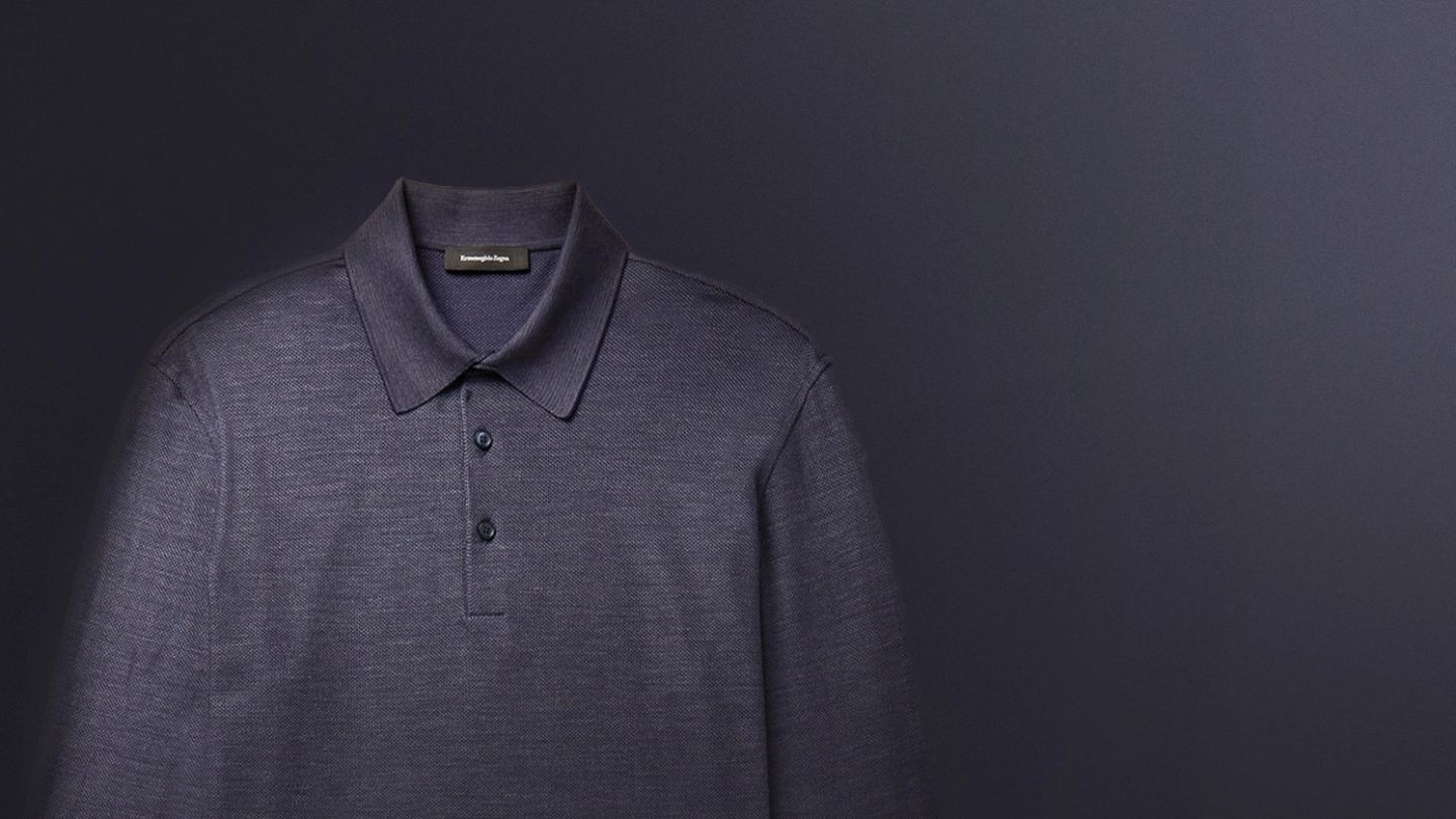 The long-sleeved polo shirt will up your layering game