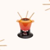 Le Creuset Volcanic Gourmand Fondue Set