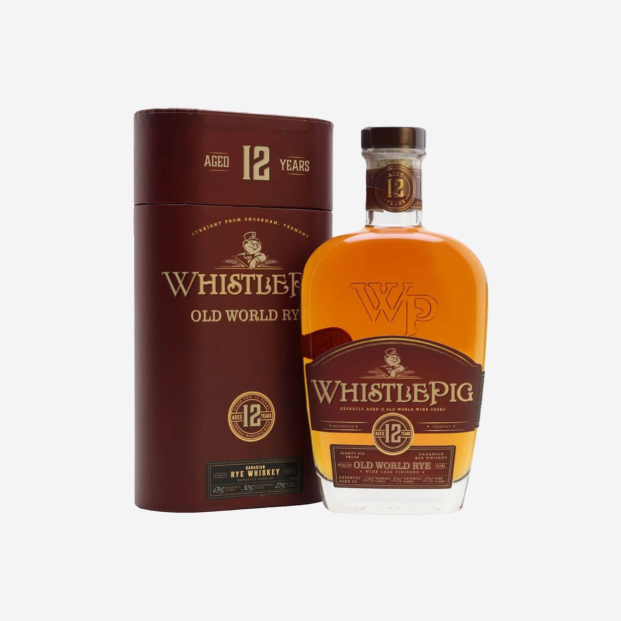 WhistlePig 12-Year-Old, Old World Rye Whiskey