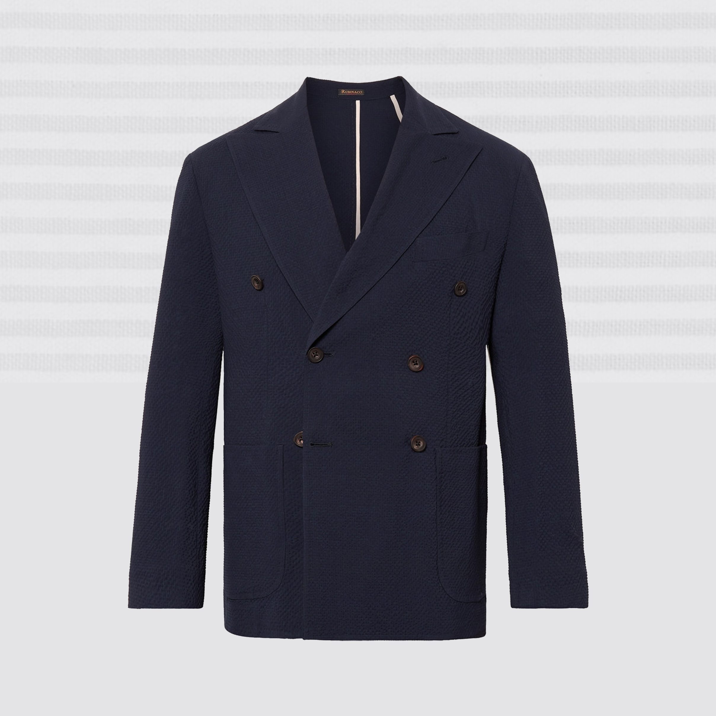 Rubincacci Seersucker Blazer