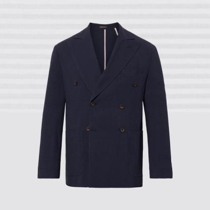 Rubincacci Seersucker Blazer