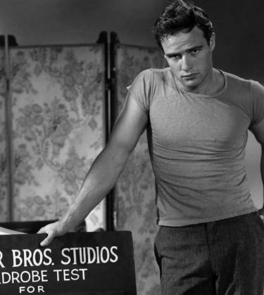 Marlon Brando Wardrobe Test with Warner Brothers