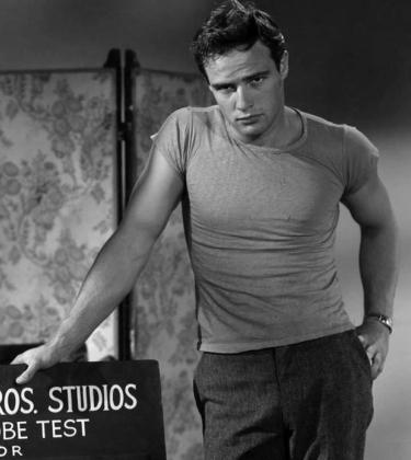 Marlon Brando Wardrobe Test with Warner Brothers