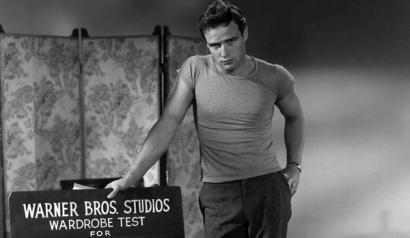 Marlon Brando Wardrobe Test with Warner Brothers