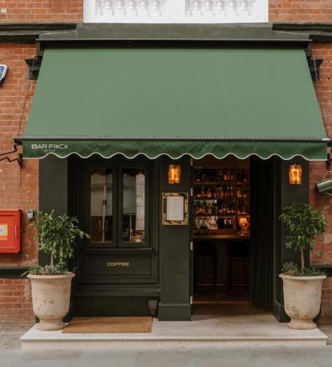 Bar Finch on Cork Street in Mayfair