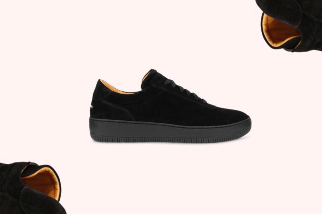 Unseen Footwear Saviour in Suede Black