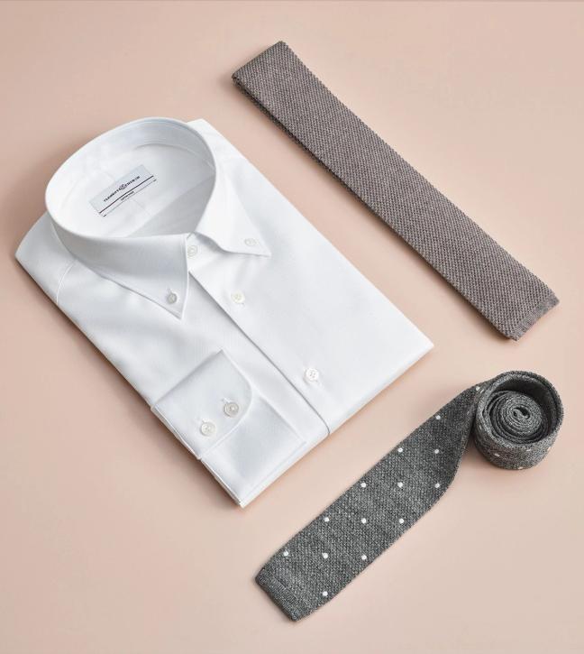 clements and church shirt and tie