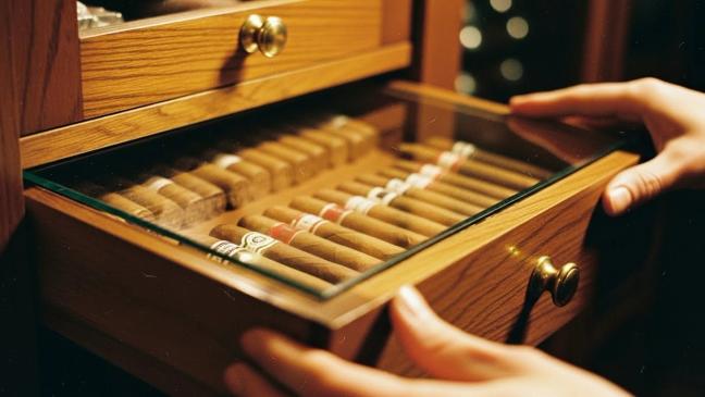 Humidor And Selection  The Serious Business End