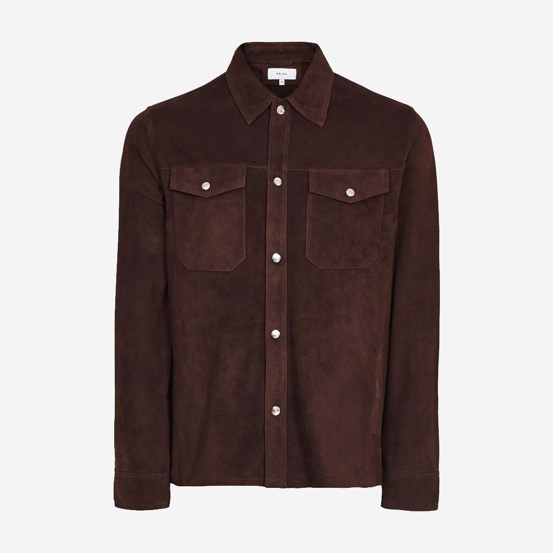 Reiss Mick Suede Overshirt