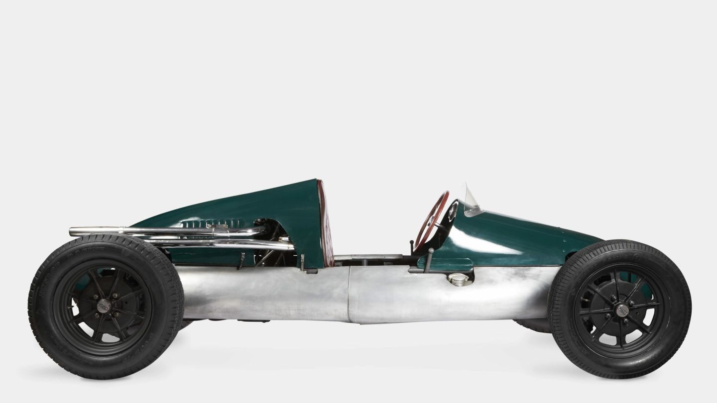 Paul Smith’s No. 9 Albemarle Street puts a historic 1950s Cooper racing car up for sale