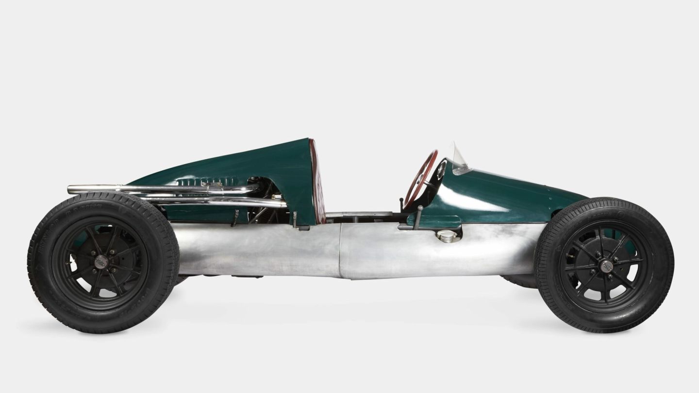 Paul Smith’s No. 9 Albemarle Street puts a historic 1950s Cooper racing car up for sale