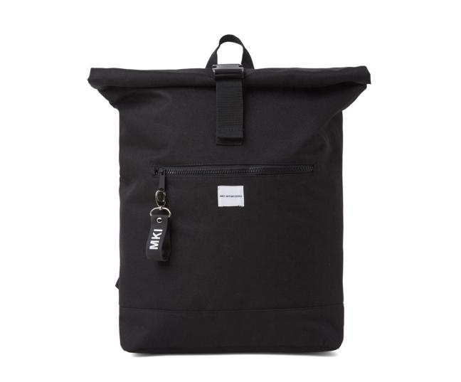 MKI 600 Roll-top backpack bag in black mens