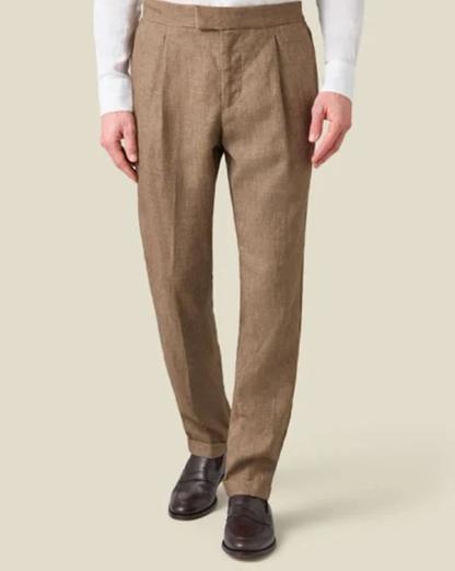 Elegant brown trousers