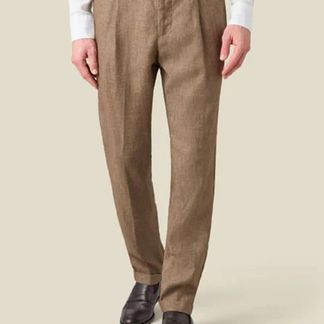 Elegant brown trousers