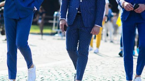 You can wear trainers with a suit, honestly