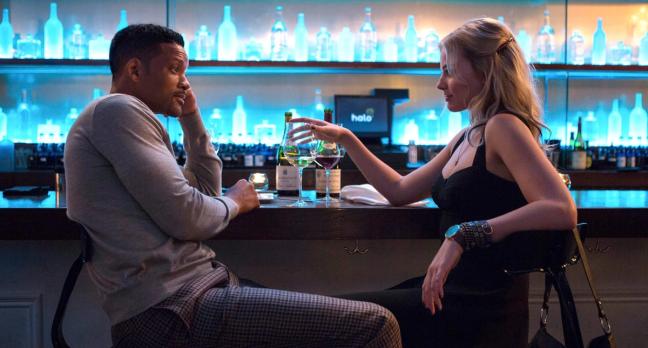 Will Smith and Margot Robbie in Focus