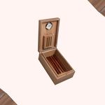 Brunello Cucinelli Walnut and Cedar Wood Humidor
