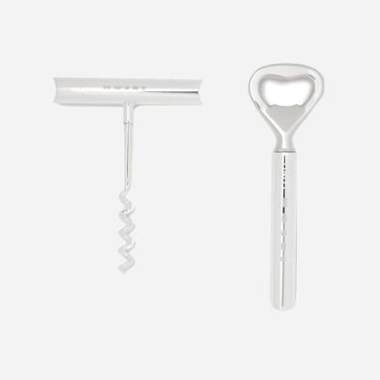 Linley Sterling Silver Corkscrew set