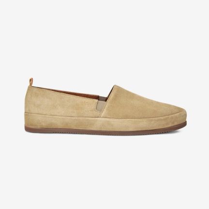 MULO Tan Suede Loafers