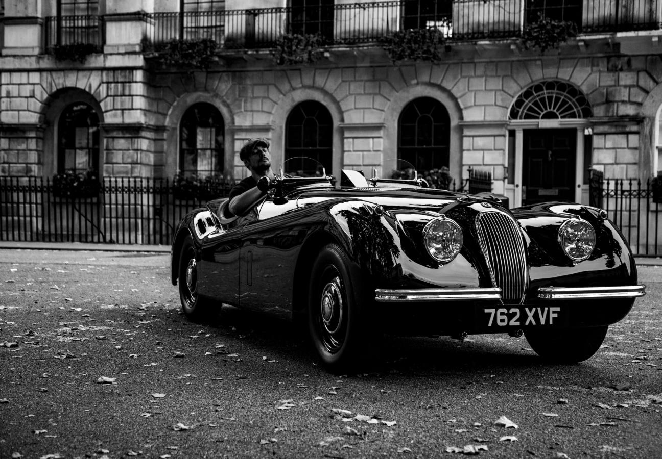 david gandy jaguar xk120