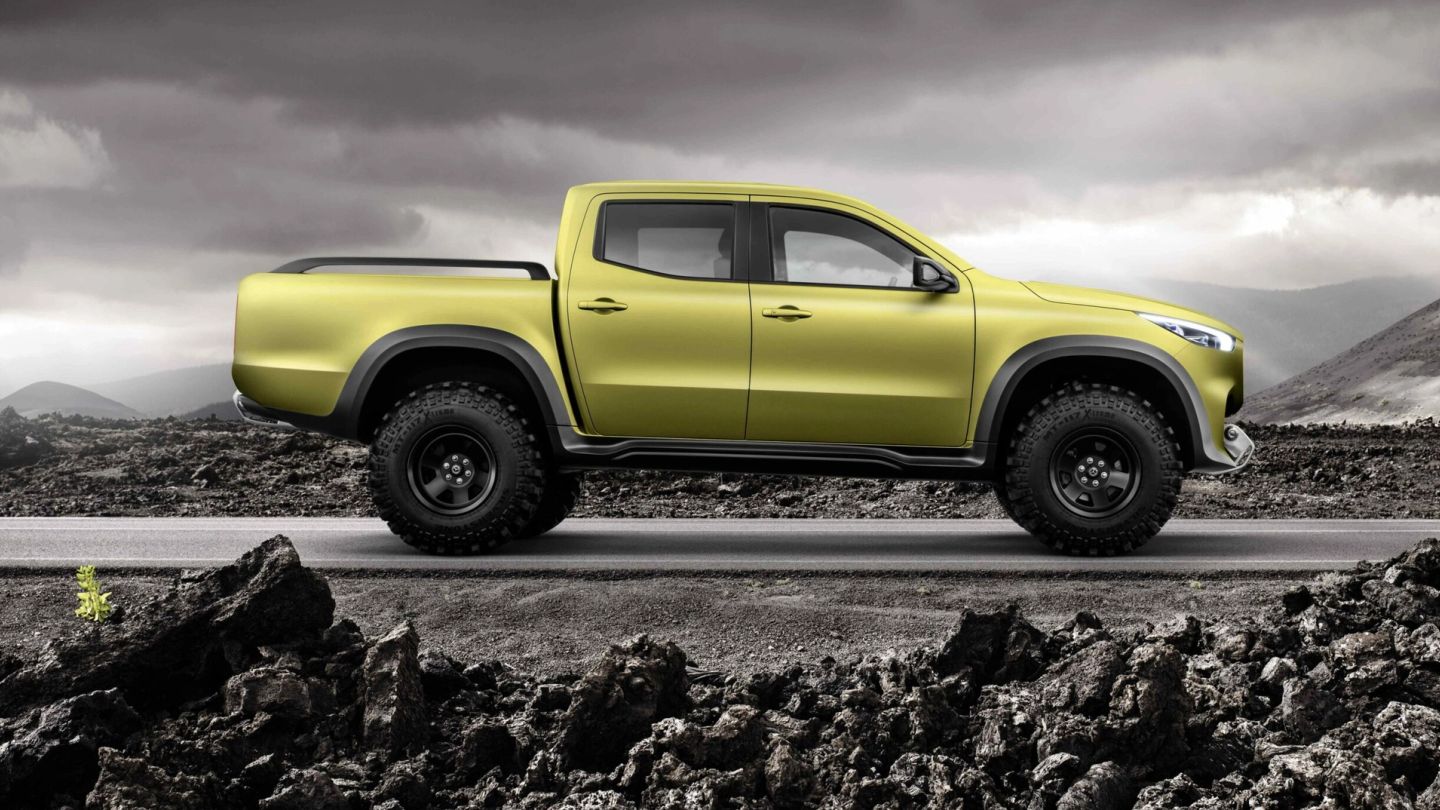 Mercedes-Benz reveal concept pickup, the X-Class