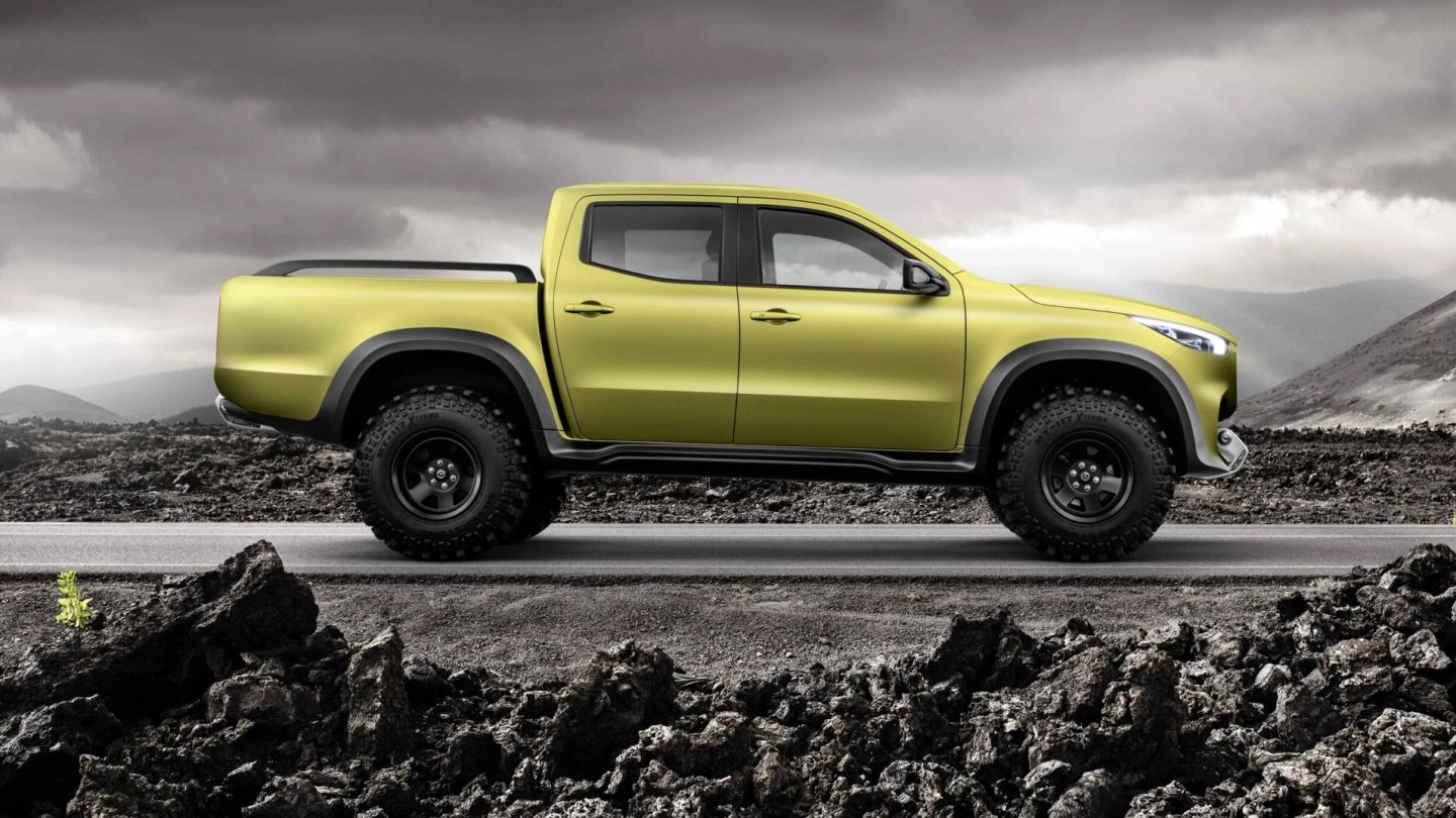 Mercedes-Benz reveal concept pickup, the X-Class