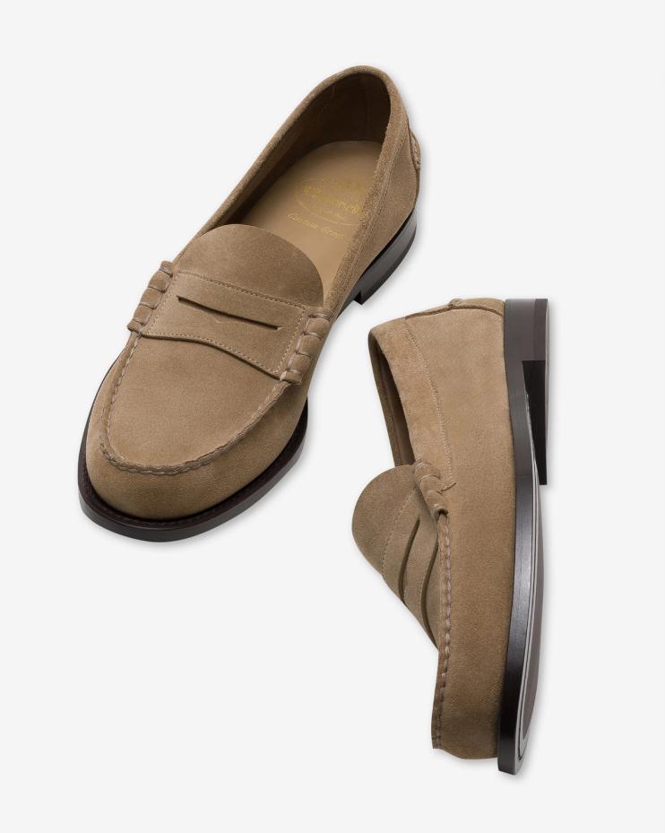 Rowley suede loafers