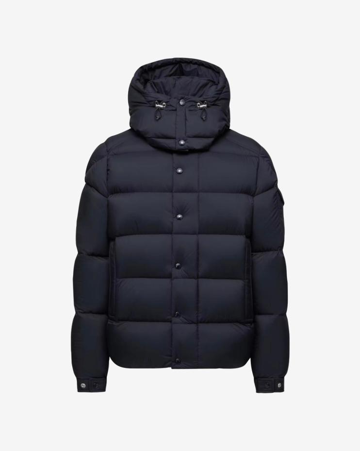 Maya 70 Hooded Short Down Jacket