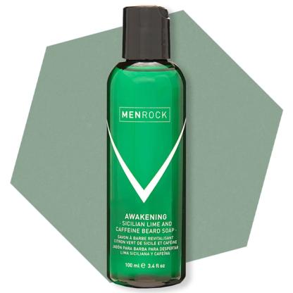 Sicilian Lime and Caffeine Awakening Beard Soap